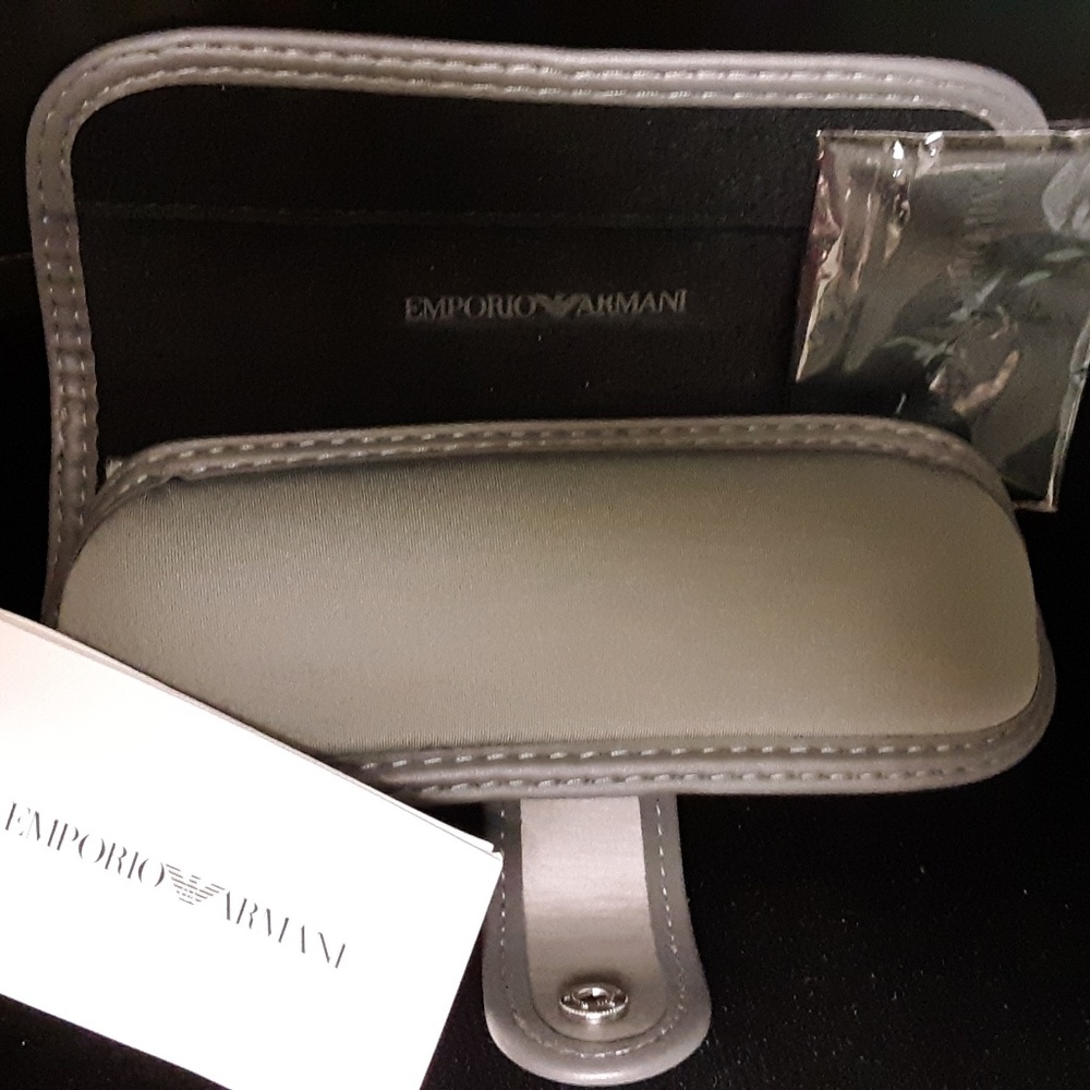 Emporio Armani eyeglass case